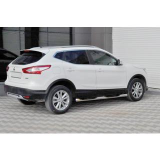 Sidobågar (2014-2017, 2 st, rostfritt) Nissan Qashqai 2014–2021 foto 1