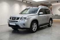 Nissan X-trail T31 2007–2014 Sidosteg Fullmond (2 st, aluminium) foto 1