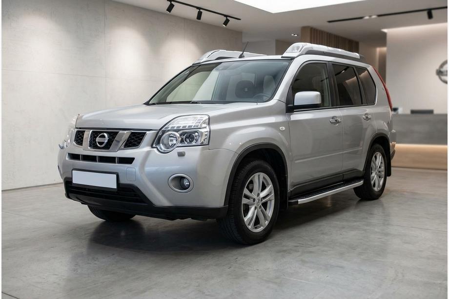 Nissan X-trail T31 2007–2014 Sidosteg Fullmond (2 st, aluminium) Image