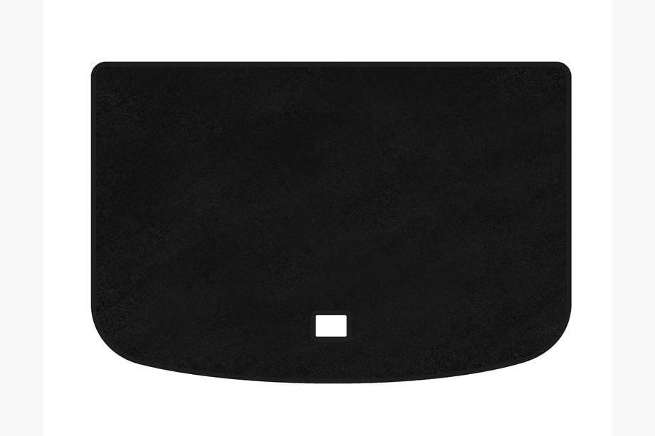 Audi A1 2010–2018 Textil bagagerumsmatta Classic (HB, 3-dörrars, svart) Image