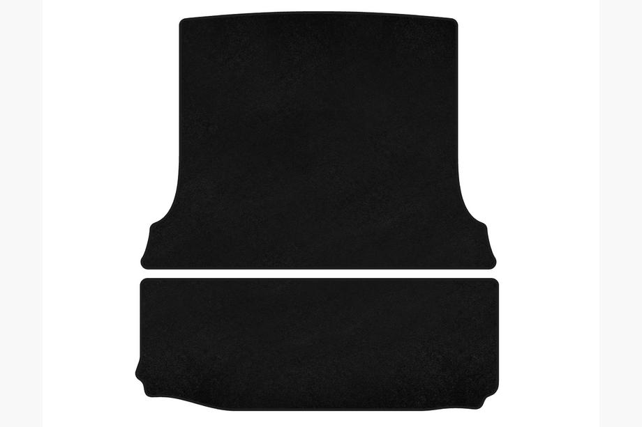 Fiat Fiorino/Qubo 2008–2024 Textil bagagerumsmatta Classic (Cargo, svart) Image