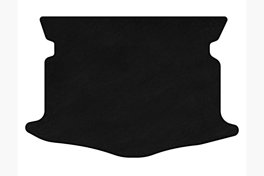 Honda FR-V 2004–2009 Textil bagagerumsmatta Classic (Svart) Image