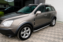 Opel Antara 2006–2017 Sidosteg Fullmond (2 st, aluminium) foto 1