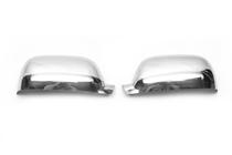 Volkswagen Touareg 2002–2010 Spegelskal 2003-2007 (2 st, rostfritt stål) OmsaLine – italienskt rostfritt stål foto 4