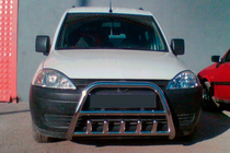 Opel Combo 2002–2012 Frontbåge (rostfritt stål) foto 1