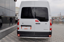 Renault Master 2011–2023 Bakre skyddsbåge (rostfritt stål) foto 1