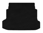 Kia Cerato 2 2010–2013 Textil bagagerumsmatta Classic (SD, Svart) foto 1