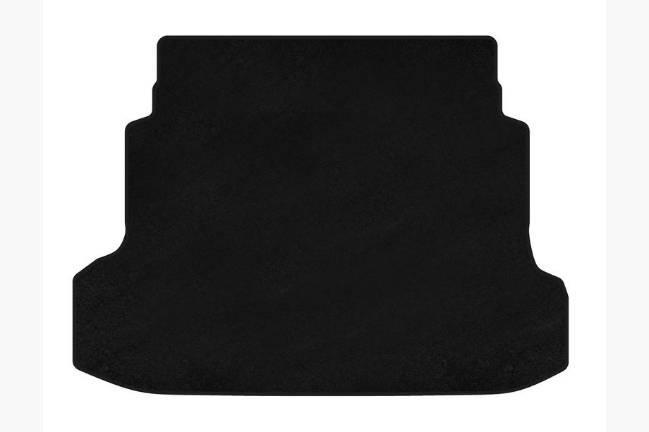 Kia Cerato 2 2010–2013 Textil bagagerumsmatta Classic (SD, Svart) Image