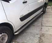 Renault Master 2011–2023 Premium sidosteg (2 st, rostfritt stål) foto 2