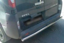 Opel Vivaro 2001–2015 Bakre skyddsbåge AK002 (rostfritt stål) foto 2