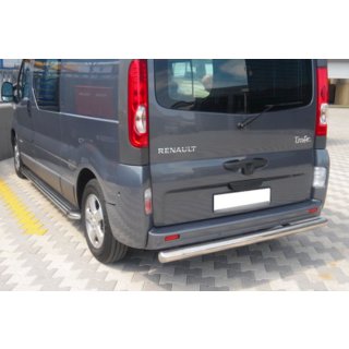 Bakre skyddsbåge AK002 (rostfritt stål) Opel Vivaro 2001–2015 foto 1