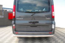Renault Trafic 2001–2015 Bakre skyddsbåge AK002 (rostfritt stål) foto 3