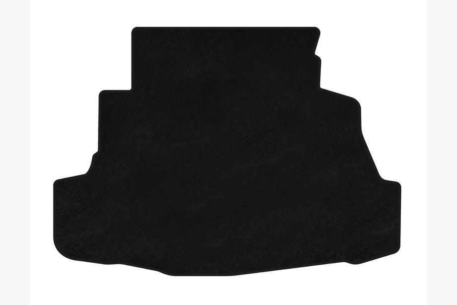 Nissan Primera P12 2002–2007 Textil bagagerumsmatta Classic (SD, Svart) Image