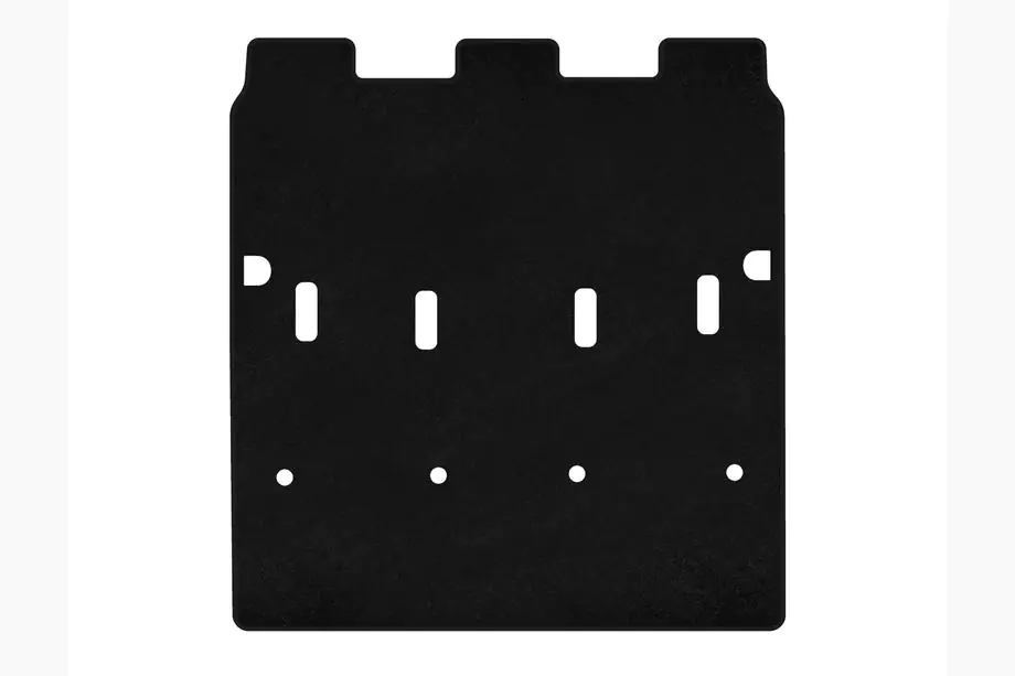 Peugeot Partner/Rifter 2019– Textil bagagerumsmatta Classic (7-sits/lång hjulbas, svart) Image