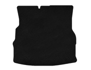 Renault Symbol 1999–2008 Textil bagagerumsmatta Classic (SD, Svart) foto 1