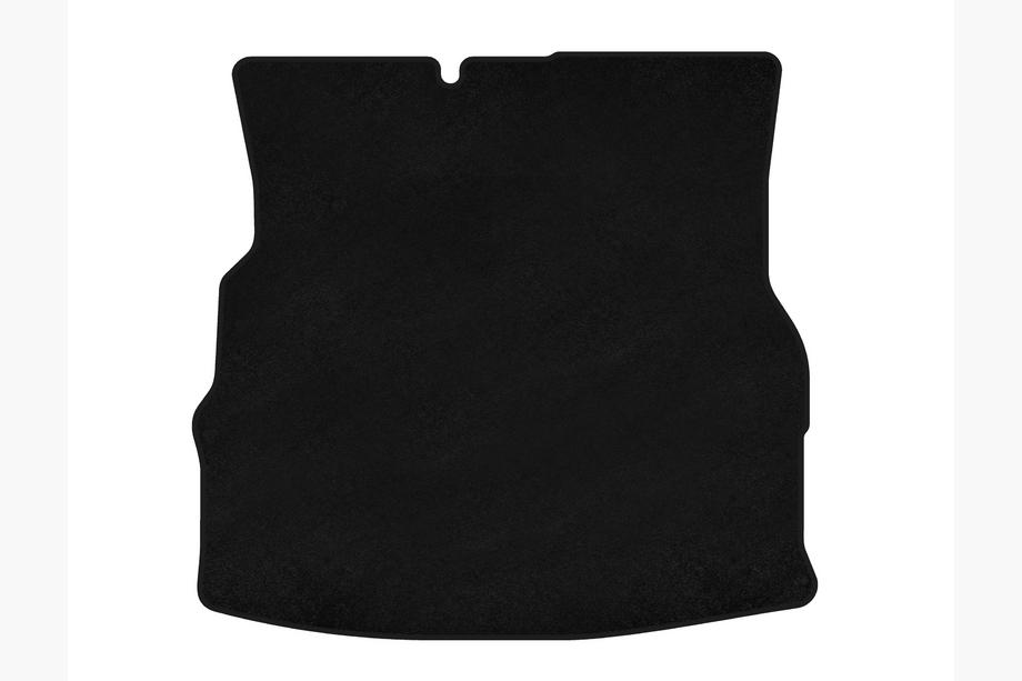 Renault Symbol 1999–2008 Textil bagagerumsmatta Classic (SD, Svart) Image