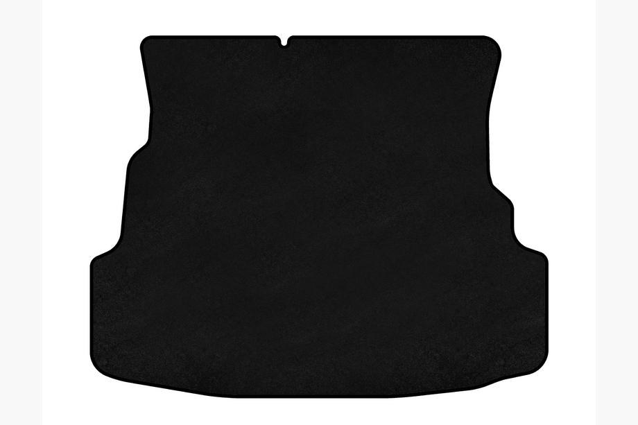 Renault Symbol 2008–2013 Textil bagagerumsmatta Classic (SD, Svart) Image