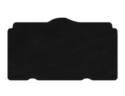 Toyota Yaris 2006–2011 Textil bagagerumsmatta Classic (HB, 5-dörrars, svart) foto 1