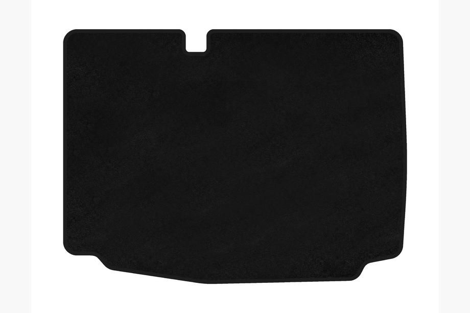Volkswagen Polo 2010–2017 Textil bagagerumsmatta Classic (HB, 3/5-dörrars, svart) Image