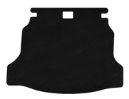 Honda Civic HB 2012–2020 Textil bagagerumsmatta Classic (HB, 5-dörrars, svart) foto 1