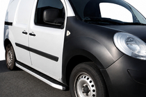 Renault Kangoo 1998–2008 Sidosteg Fullmond (2 st, aluminium) foto 1