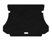 Hyundai Santa Fe 1 2000–2006 Textil bagagerumsmatta Classic (Svart) foto 1