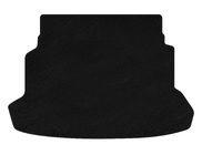 Kia Spectra 2000–2011 Textil bagagerumsmatta Classic (SD, Svart) foto 1