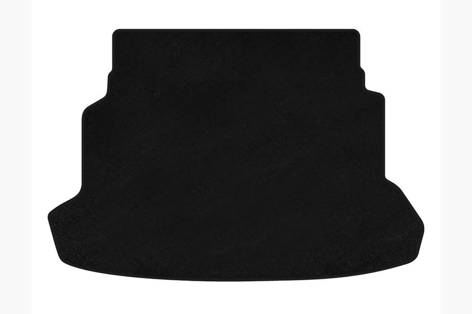 Kia Spectra 2000–2011 Textil bagagerumsmatta Classic (SD, Svart) Image