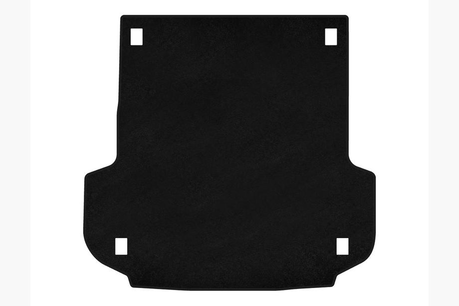 Mitsubishi Pajero Sport 2015– Textil bagagerumsmatta Classic (Svart) Image