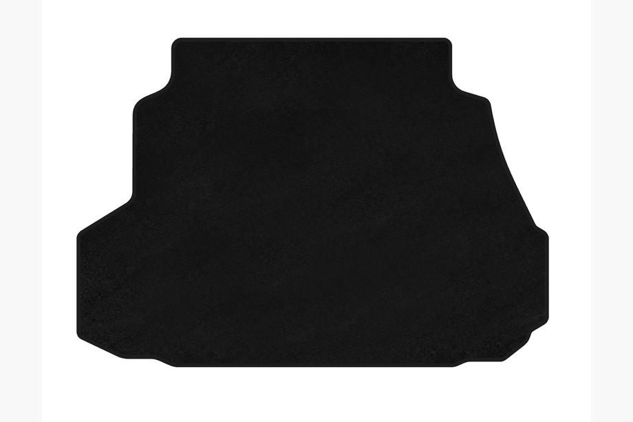 Nissan Almera N15 1995–2000 Textil bagagerumsmatta Classic (SD, Svart) Image