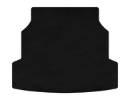 Renault Latitude 2010–2015 Textil bagagerumsmatta Classic (SD, Svart) foto 1