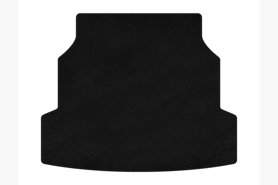 Renault Latitude 2010–2015 Textil bagagerumsmatta Classic (SD, Svart) Image