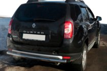Renault Duster 2008–2017 Rak bakre skyddsbåge (rostfritt stål) foto 4