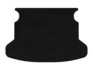 Toyota Corolla 2002–2007 Textil bagagerumsmatta Classic (SD, Svart) foto 1
