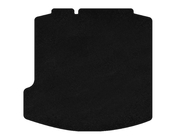 Volkswagen Bora 1998–2004 Textil bagagerumsmatta Classic (SD, Svart) foto 1