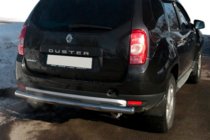 Dacia Duster 2008–2018 Rak bakre skyddsbåge (rostfritt stål) foto 1