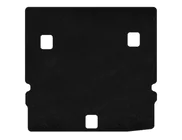 Chevrolet Orlando 2010–2018 Textilmatta till bagageutrymmet Classic V-2 (Svart) foto 1