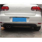 Volkswagen Golf 6 2008–2014 Bakre stötfångardiffusor V1 (för Base HB 2010-2013, kolfiber) foto 2