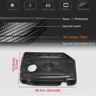 Volkswagen Golf 6 2008–2014 Motorkåpa (för GTI HB 2010-2013, Kolfiber) foto 5