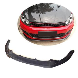 Frontsplitter (frontläpp) Lip V1 (för GTI HB 2010-2013, kolfiber) foto 1