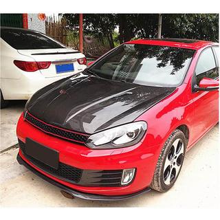 Frontsplitter (frontläpp) Lip V1 (för GTI HB 2010-2013, kolfiber) foto 3