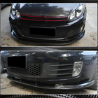 Volkswagen Golf 6 2008–2014 Frontspoilerläpp Lip V2 (för GTI HB 2010-2013, kolfiber) foto 4