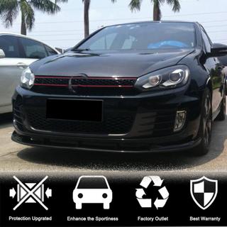 Frontspoilerläpp Lip V2 (för GTI HB 2010-2013, kolfiber) foto 2