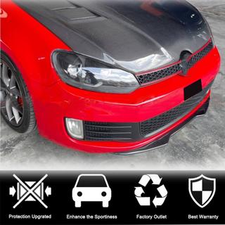 Frontsplitter Lip V4 (för GTI HB 2010-2013, kolfiber) foto 2
