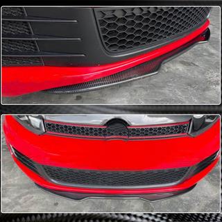 Frontsplitter Lip V4 (för GTI HB 2010-2013, kolfiber) foto 3