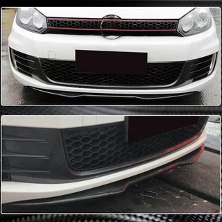 Frontsplitter Lip V4 (för GTI HB 2010-2013, kolfiber) foto 4