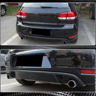 Bakre stötfångardiffusor V2 (för GTI HB 2010-2013, kolfiber) foto 3