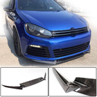 Volkswagen Golf 6 2008–2014 Frontläpp till stötfångare Lip V3 (för R HB 2010-2013, kolfiber) foto 1