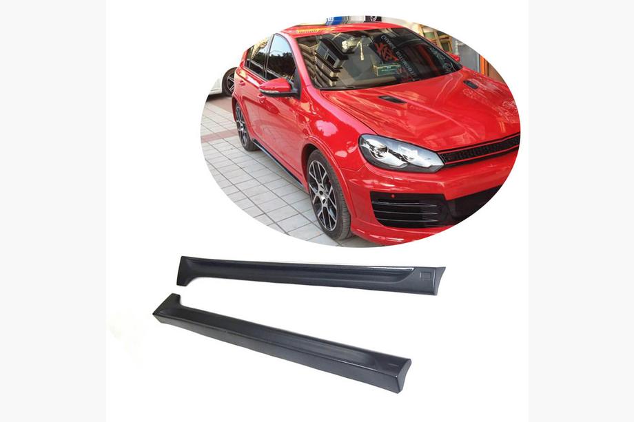 Volkswagen Golf 6 2008–2014 Sidokjolar (för Base HB 2010-2013, kolfiber) Image