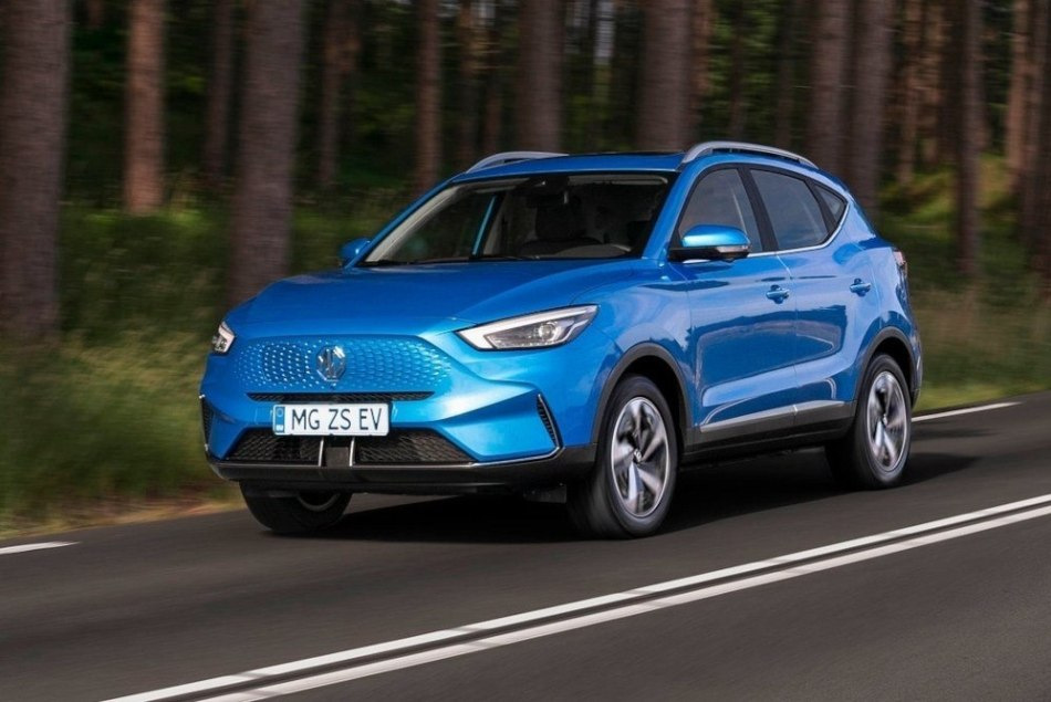 Uppdaterade MG ZS EV: test av den elektriska crossovern